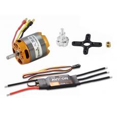 Brushless SET AL35-9 + 50A Regler