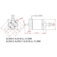 Brushless SET AL35-9 + 50A Regler